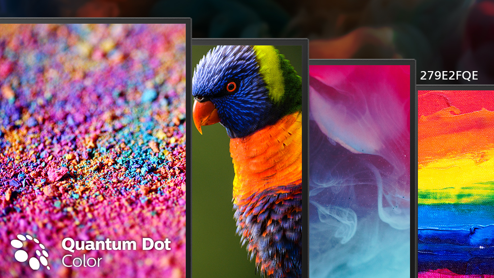 Quantum Dot Technology offers a more dynamic and natural range of colors.